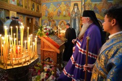 jarek11 
 The All-Night Vigil of the Nativity of the Mother of God feast in Zwierki Convent