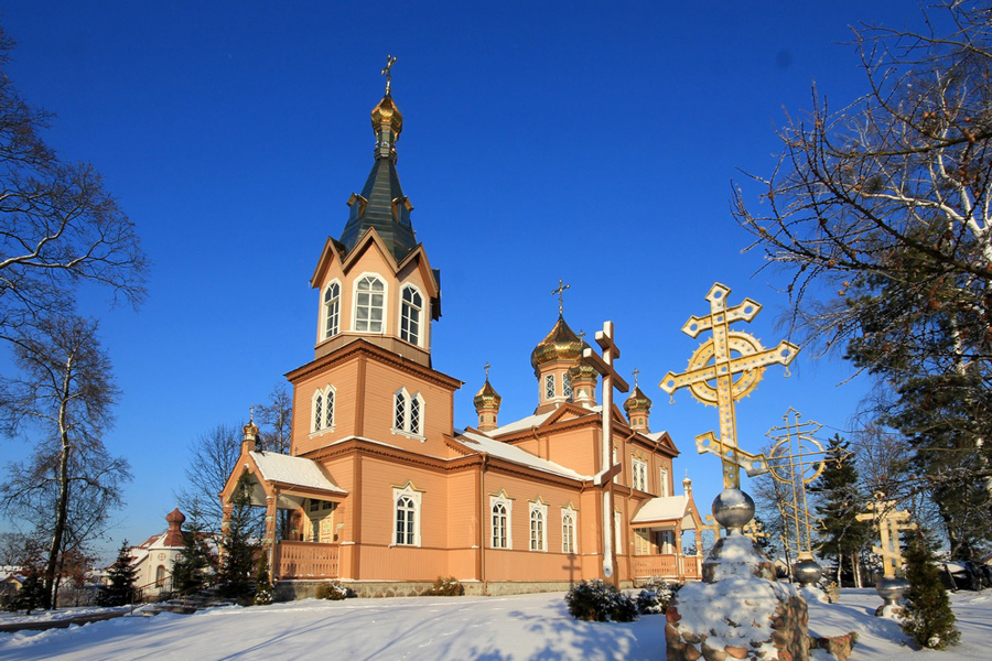 Orthodox church in Michałowo 