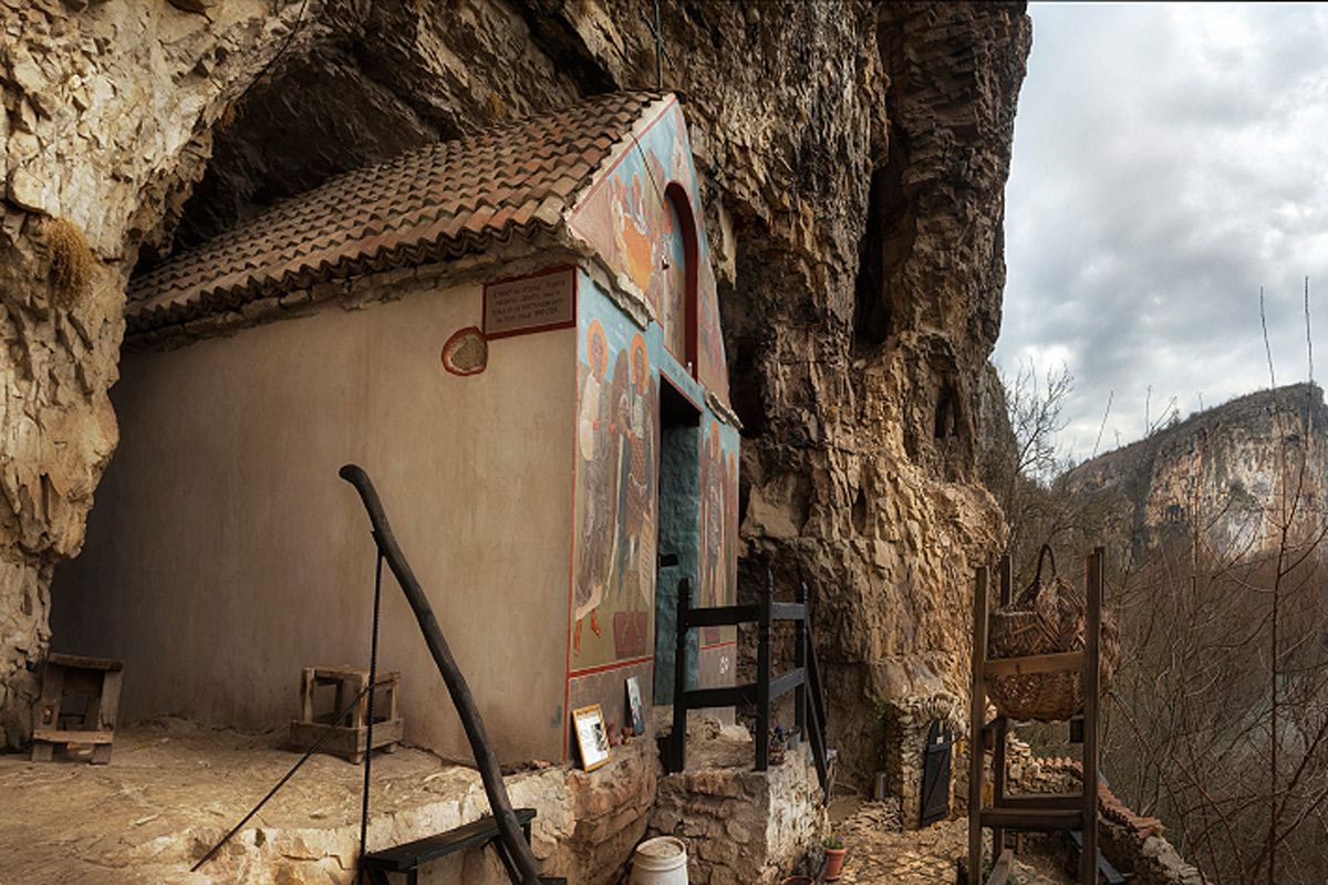 The rocky monastery 