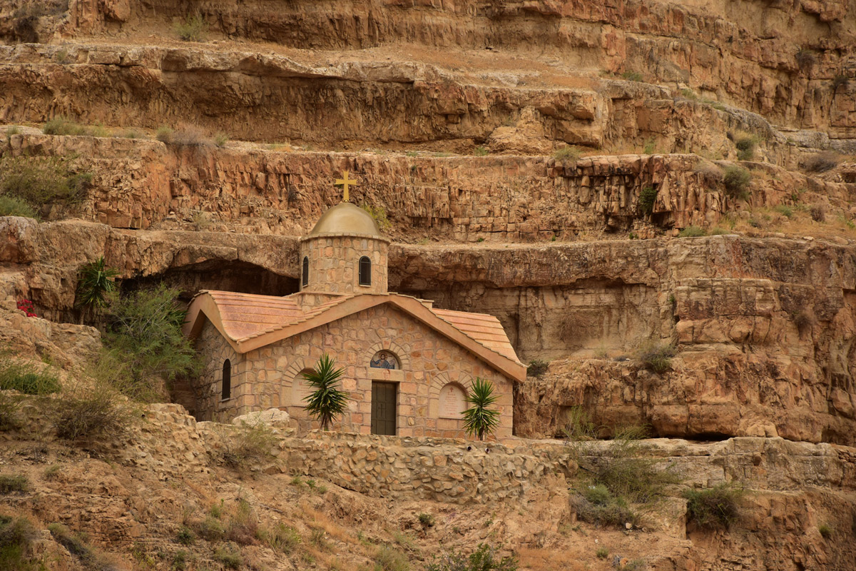 Monastery of st. George Choziba - Wadi Qelt  