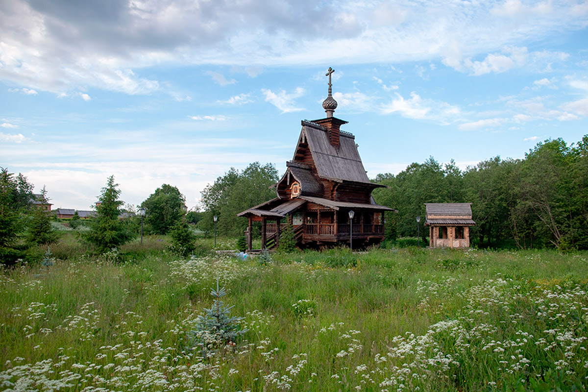 Храм прп. Сергия Радонежского на святом источнике