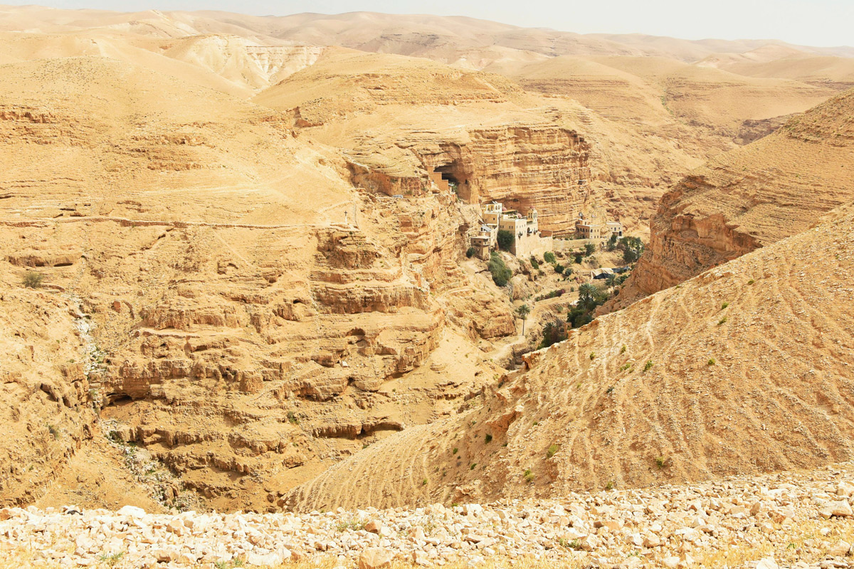Monastery of st. George Choziba - Wadi Qelt 