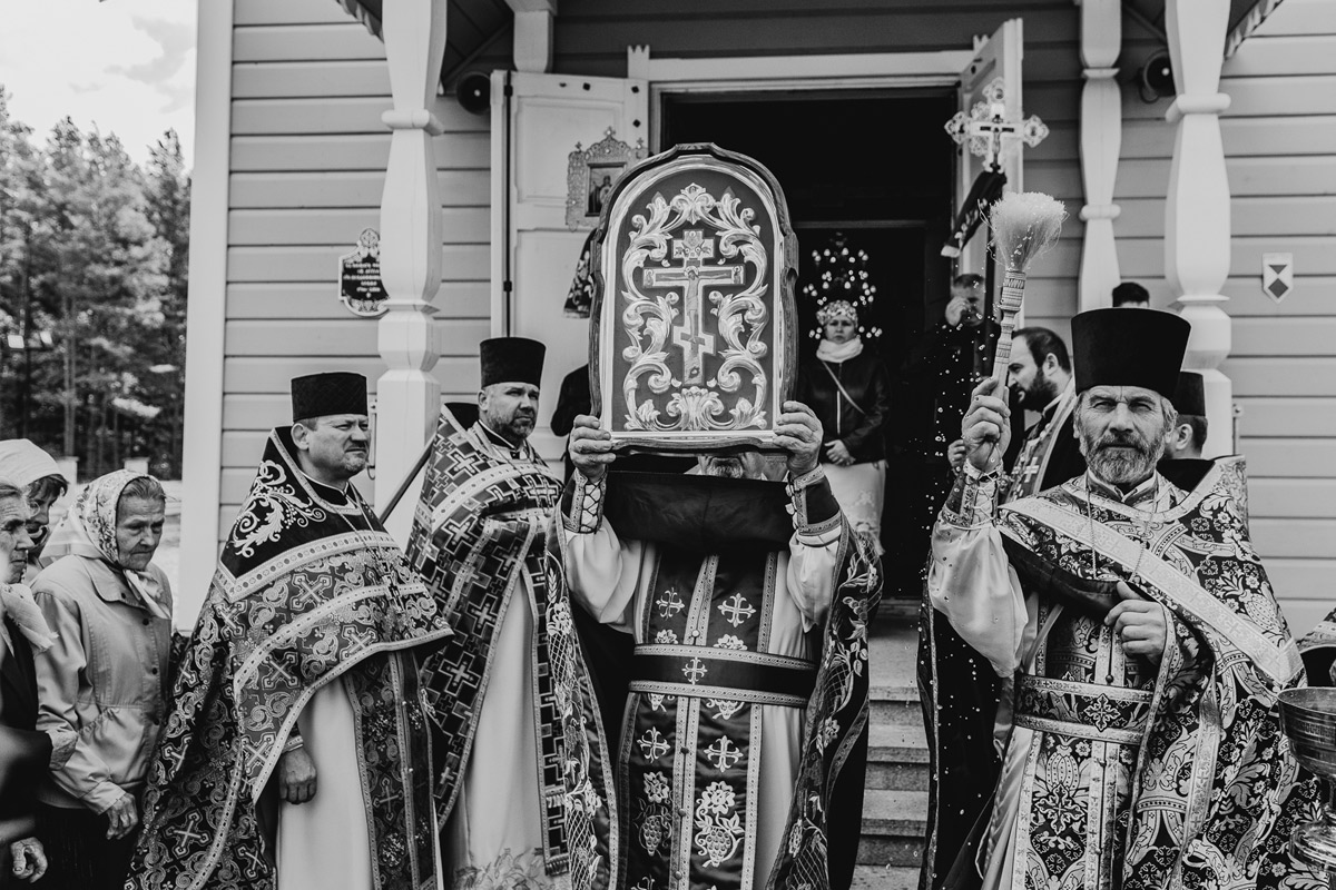 Werstok. Uroczystości świeta Podwyższenia Krzyża Pańskiego.  