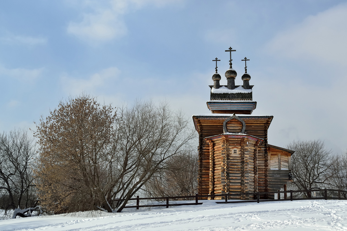 Wooden Saint George Church in Kolomenskoe