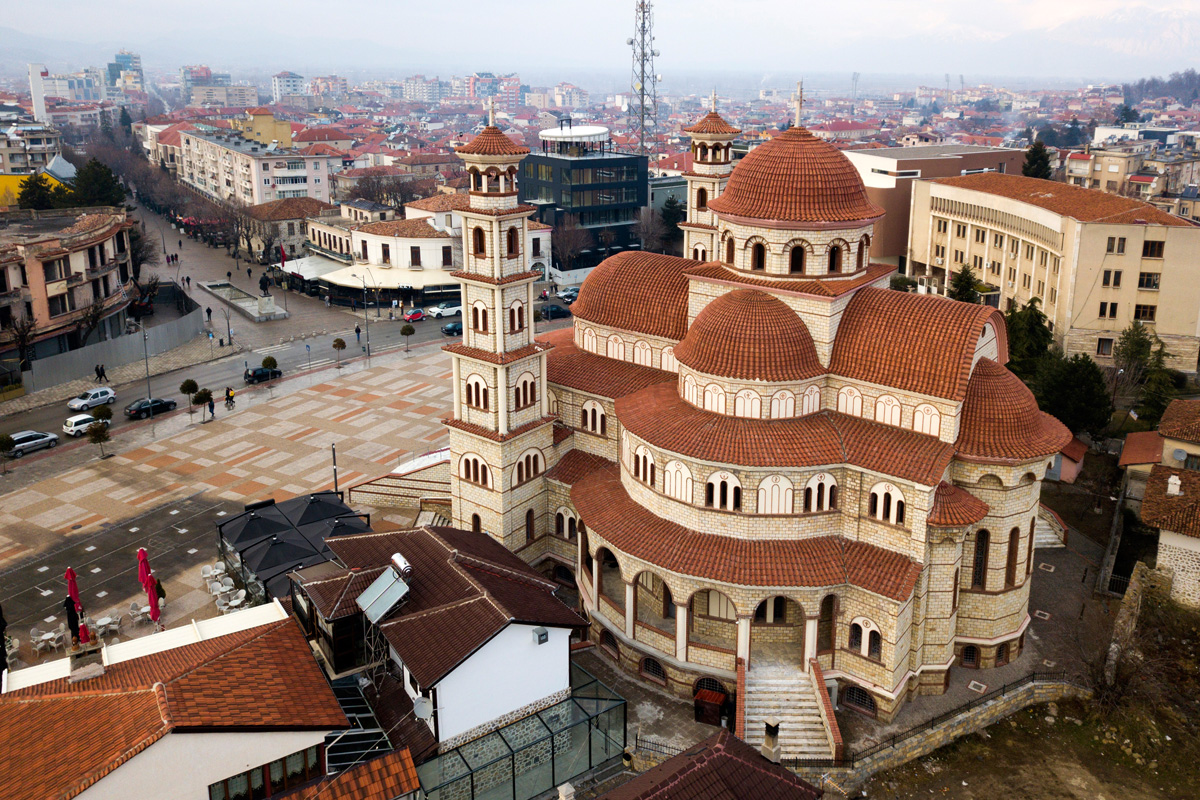 Orthodox Cathedral in Korcza