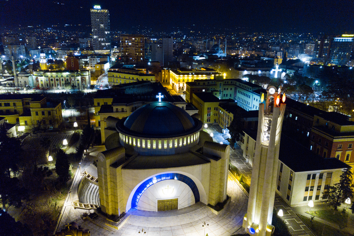 Ressurection of Christ Orthodox Cathedral in Tirana