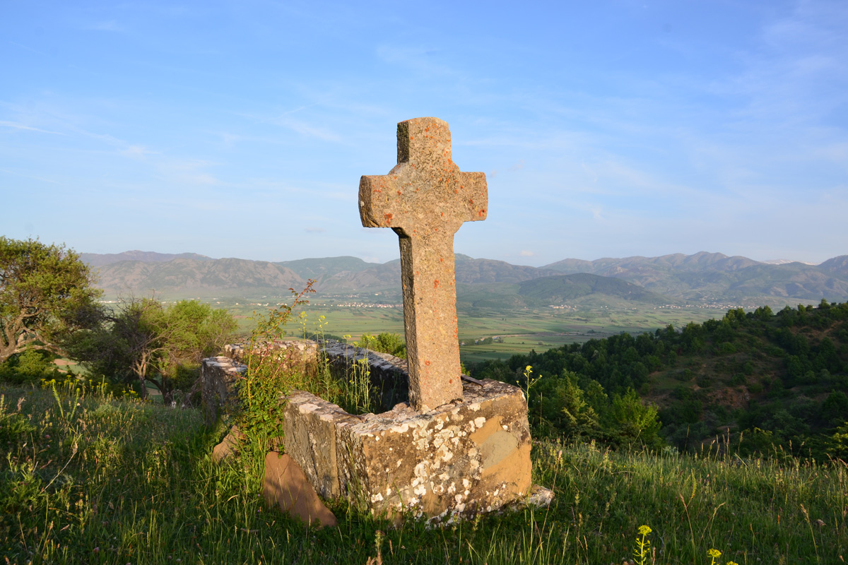 Medieval Christian tomb in Polena   