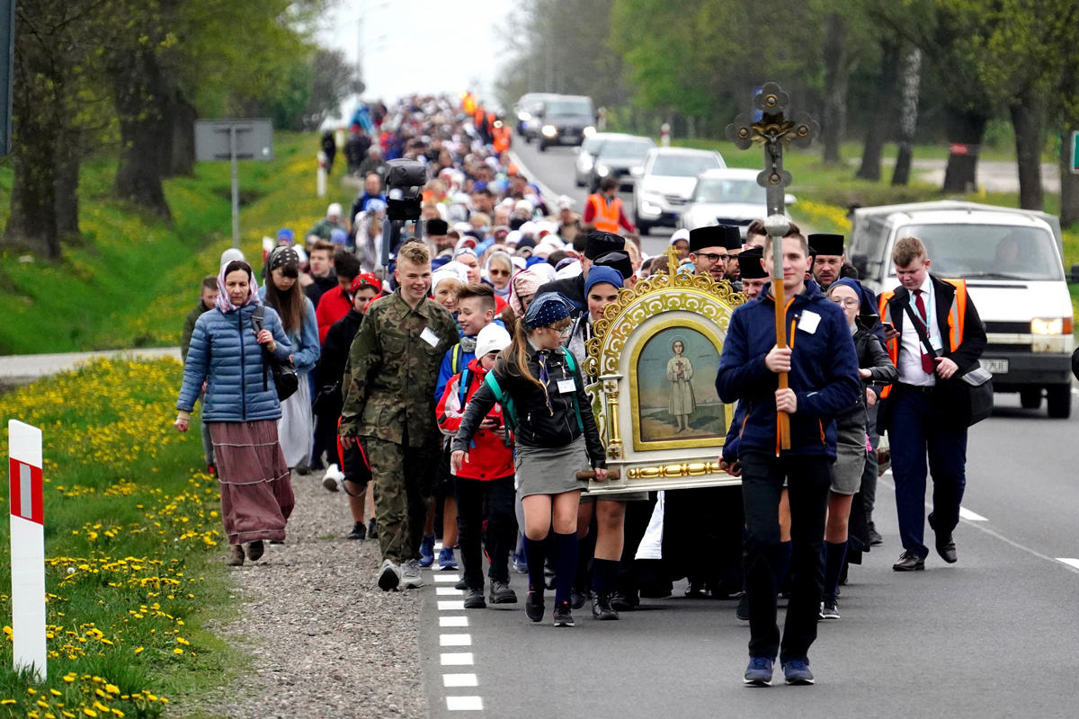 Pilgrimage from Białystok to Zwierki Convent 