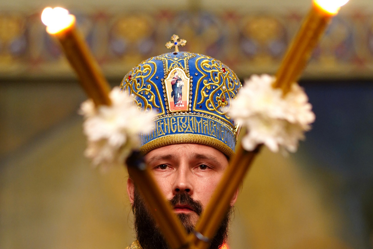 St. martyr Gabriel feast in St. Nicholas Cathedral in Białystok 