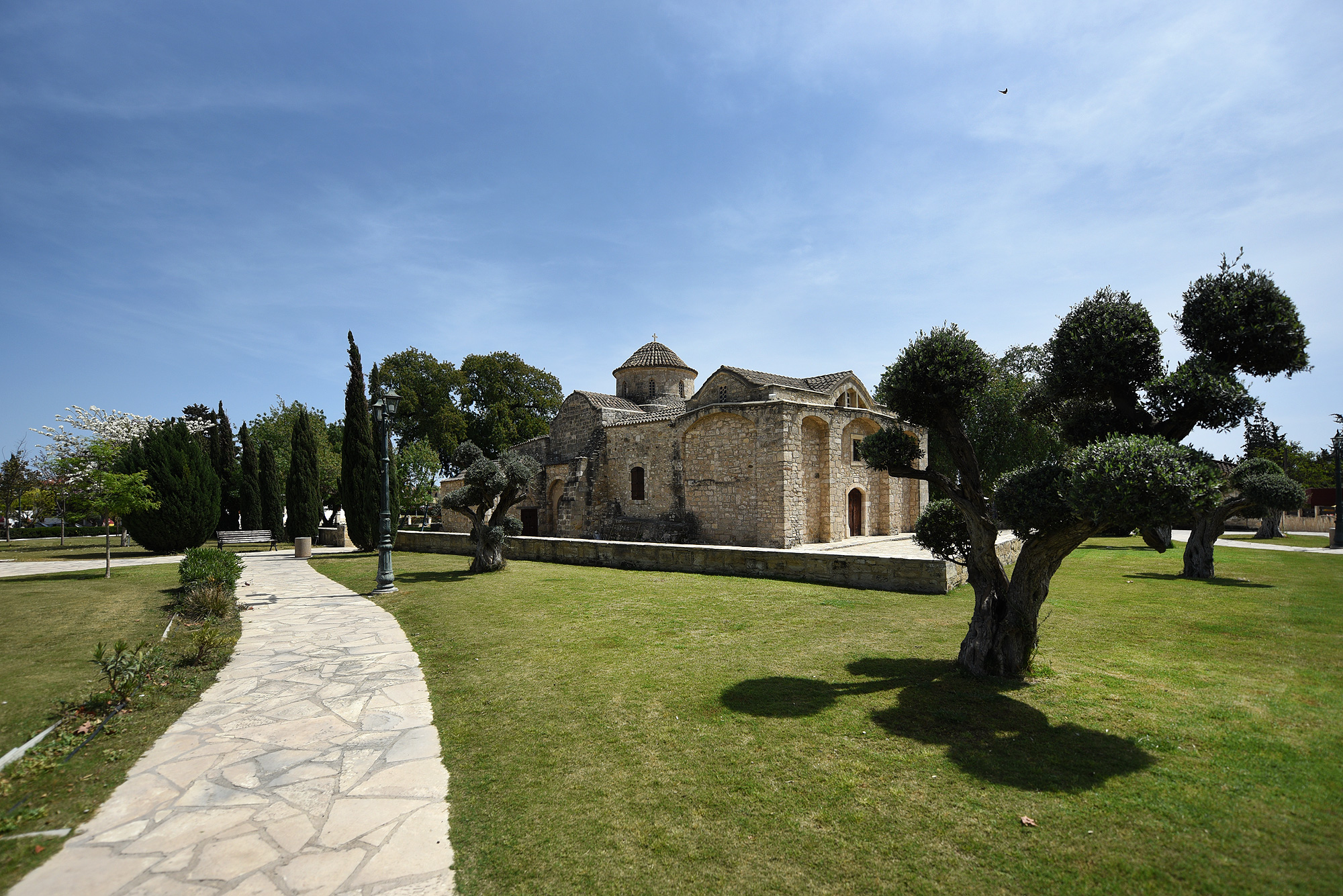 Panagia Angeloktisti church, Kiti 
