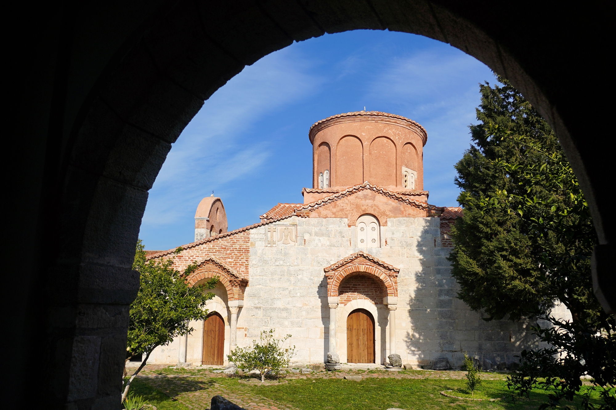 The former Apollonia Monastery  