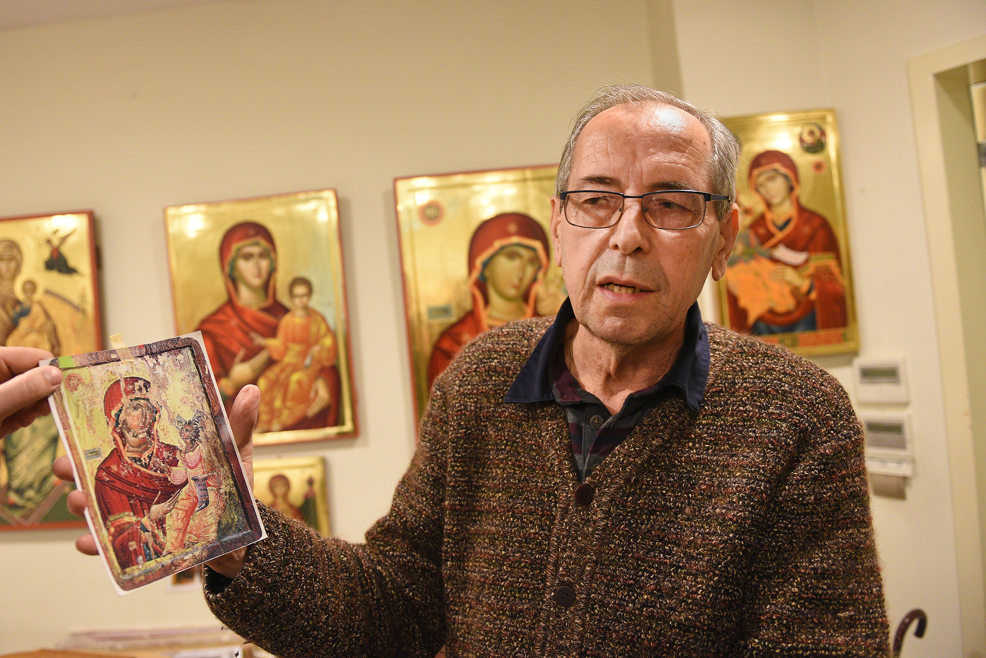 Mosaic master and icongrapher Josif Droboniku 