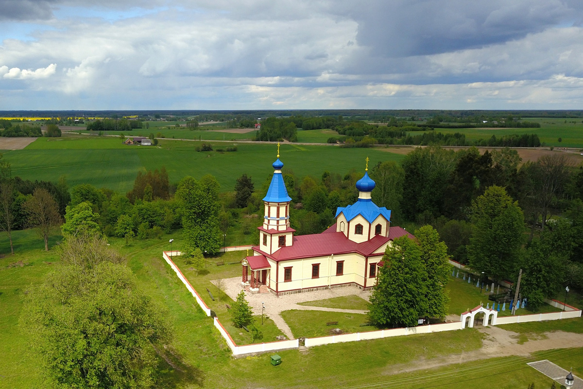 The Orthodox church in Łosinka