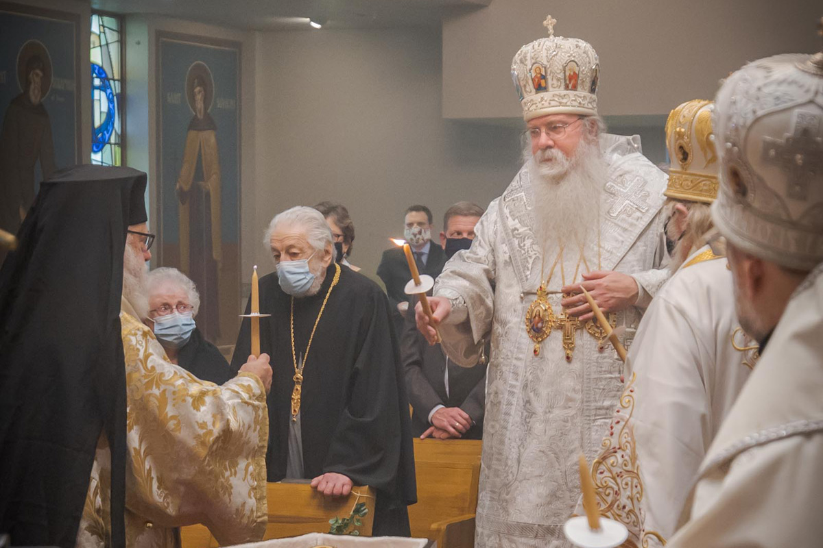 Funneral Service for Metropolitan Theodosius  