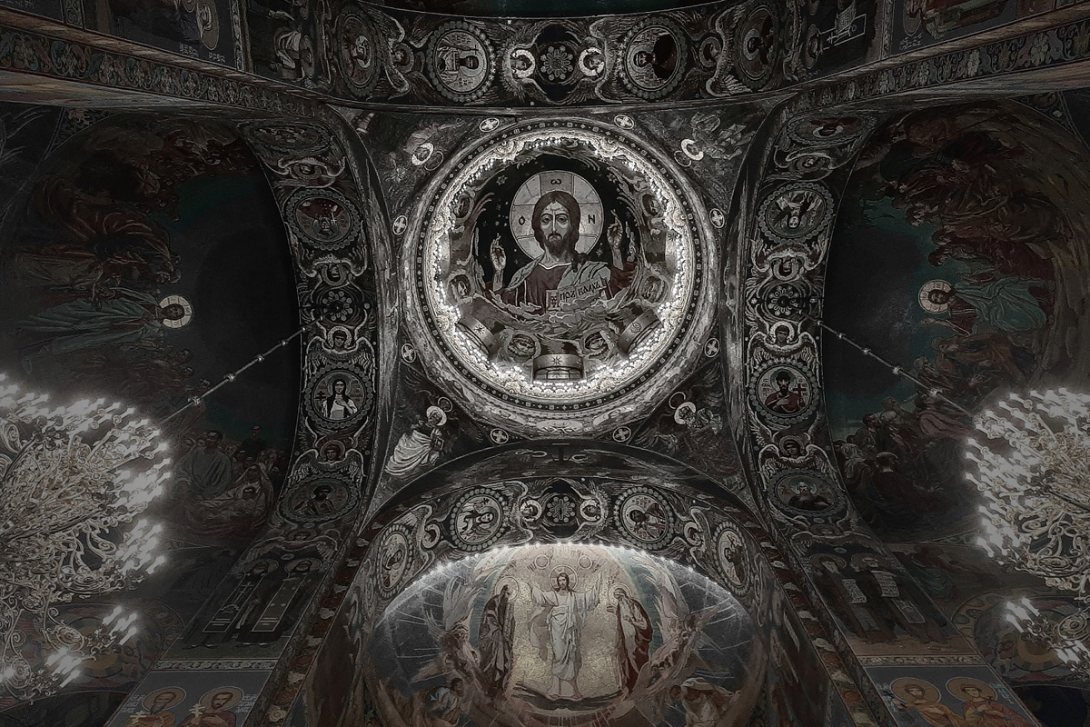 Pantocrator from Savior on Blood