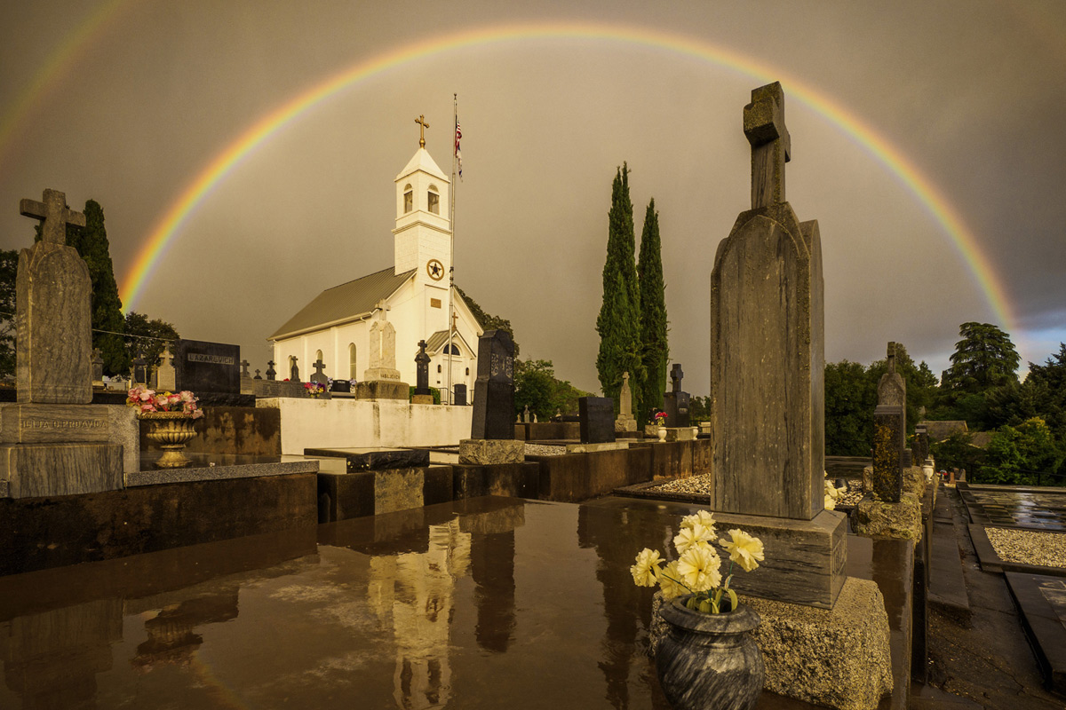  Rainbow over St. Sava Jackson     