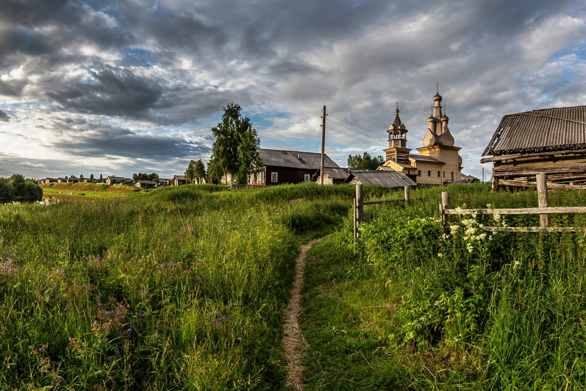 Сельский пейзаж 