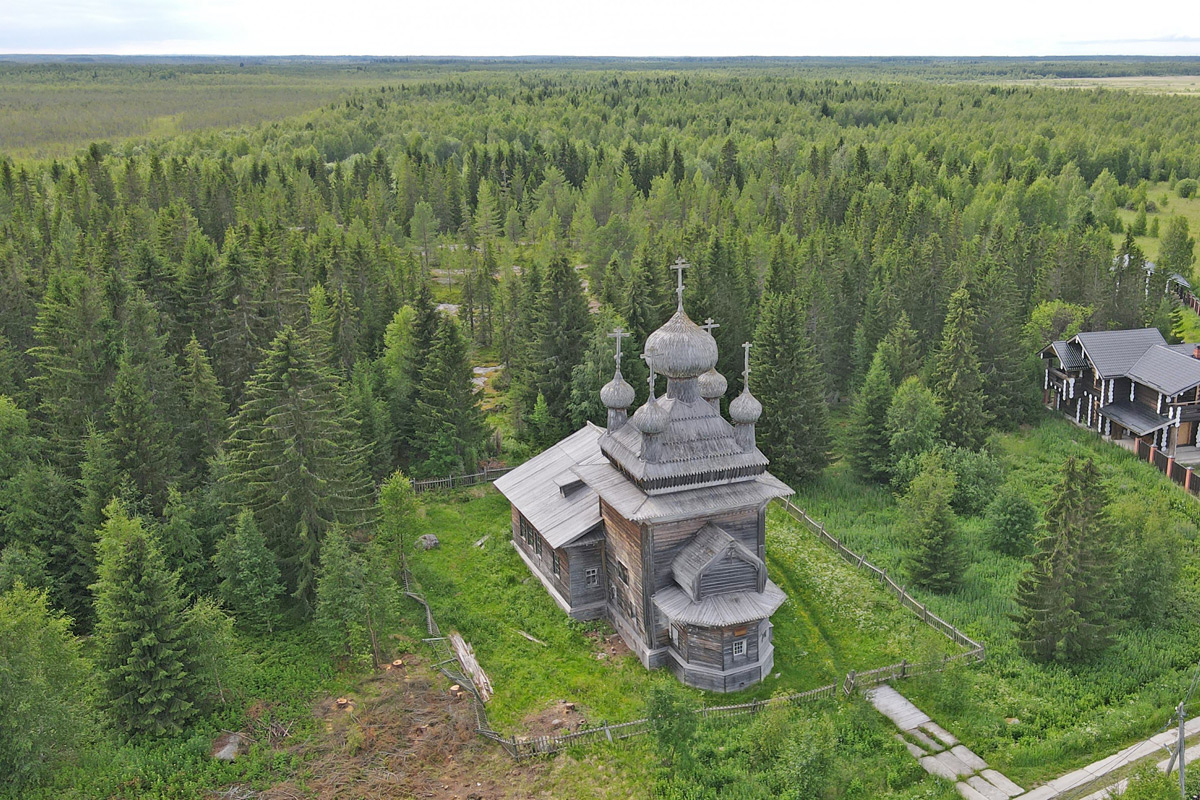 Церковь Петра и Павла, Карелия.     