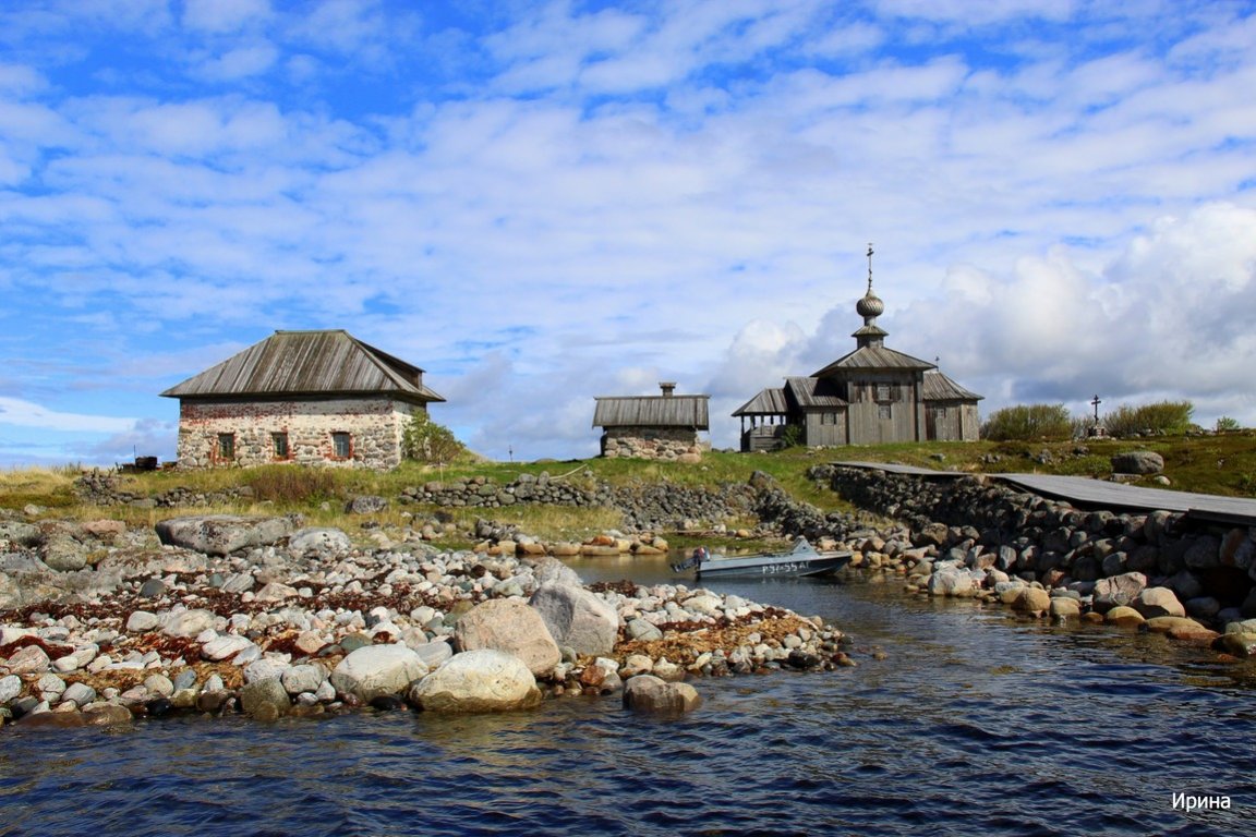 Заяцкий остров. Соловки. Церковь Андрея Первозванного   