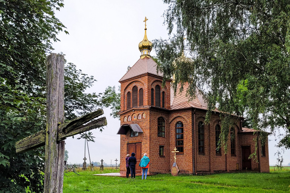 The Orthodox church in Holeszów