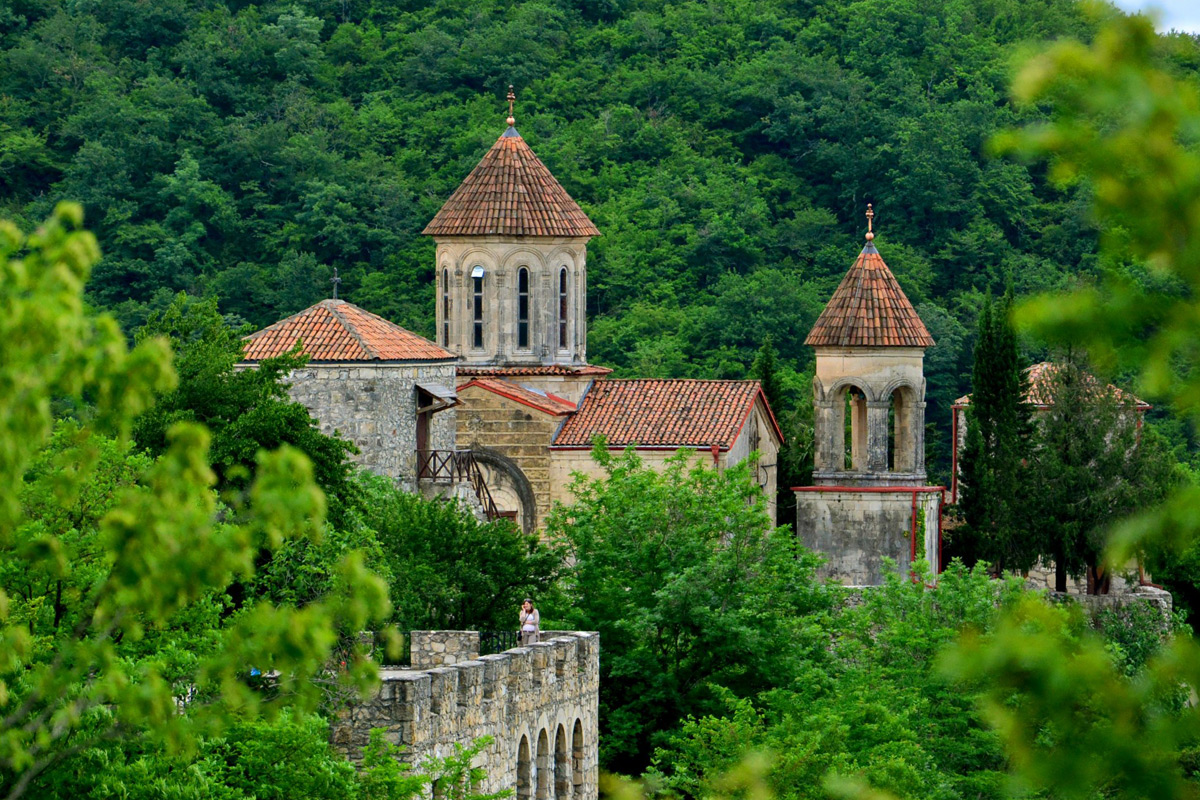 The Orthodox church in Motsameta. kutaisi. Georgia. 