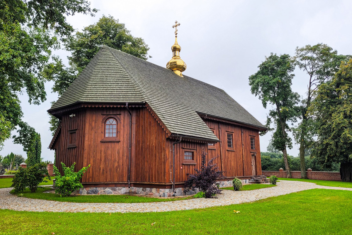 The Orthodox church in Horostyta 