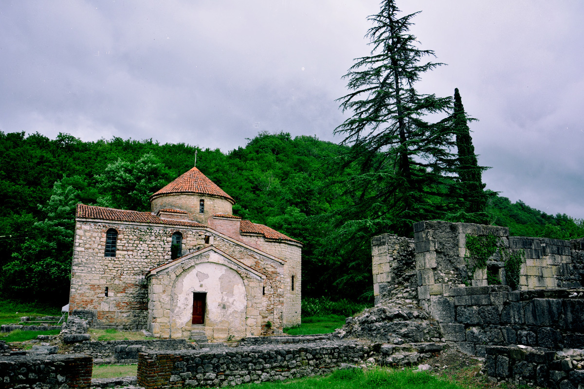 The Orthodox church in Nokalakevi, Senaki. Georgia. 