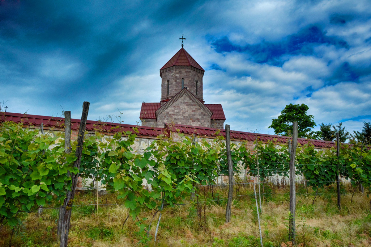 The Orthodox church in Narazeni. Zugdidi. Georgia. 