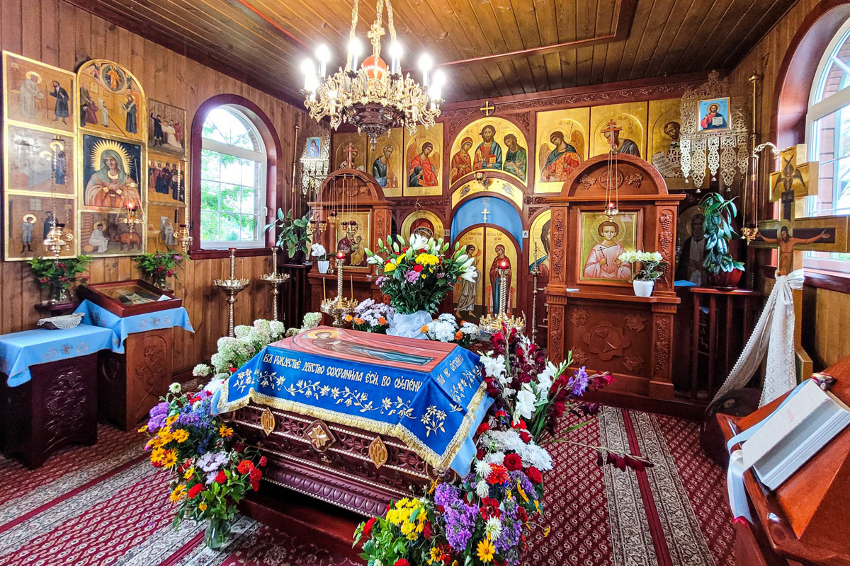 The Orthodox church of Kostomłoty Monastery 