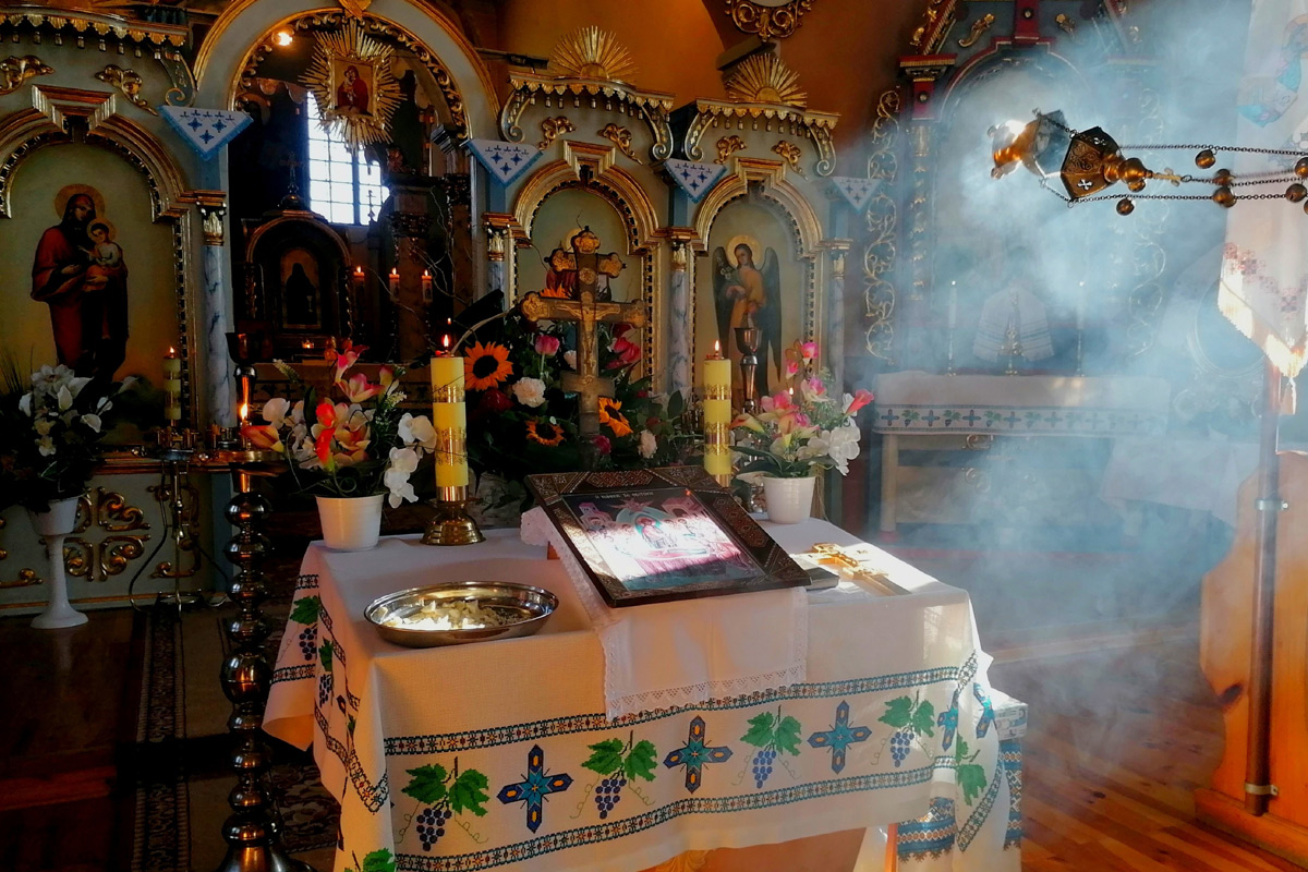 Kadzenie - Cerkiew pw. Zaśnięcia NMP w Przemyślu  