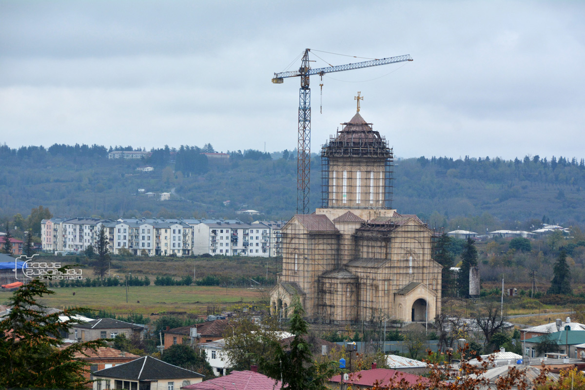 The Orthodox church in Zugdidi. Georgia.   