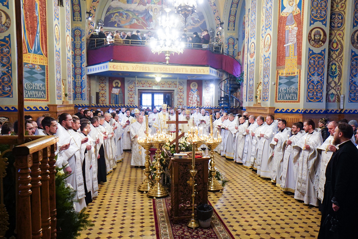 Protodeacon Anatol Daniluk funeral   