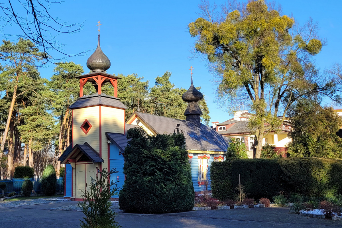 The Orthodox church in Ciechocinek  