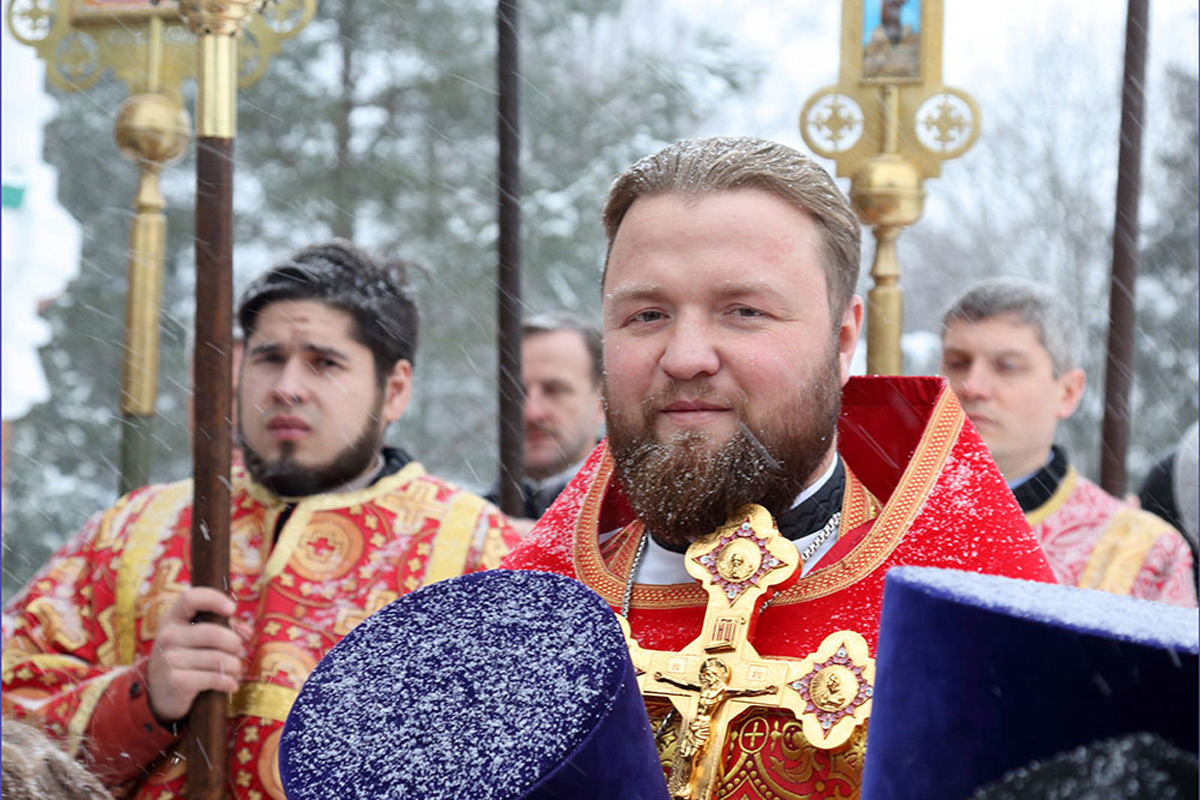 Настоятель храма о.Сергий  