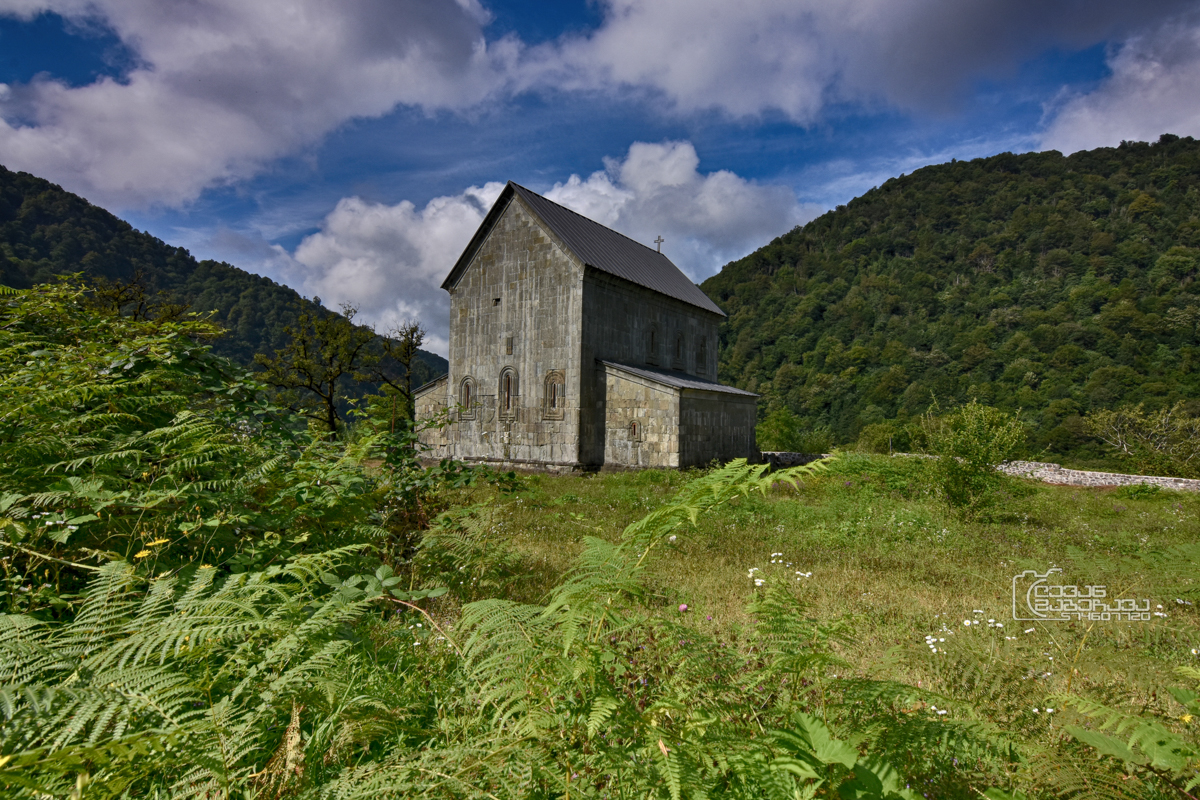 Orthodox Church in Tsalenjikha. Georgia 