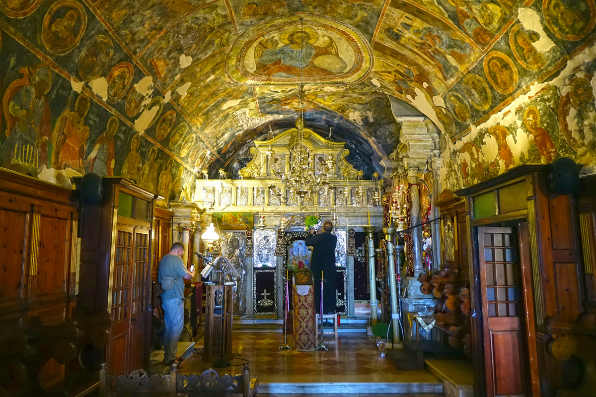 Pantokrator Monastery in Corfu