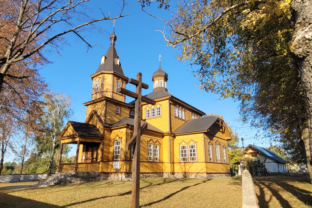 The Orthodox church in Juszkowy Gród  