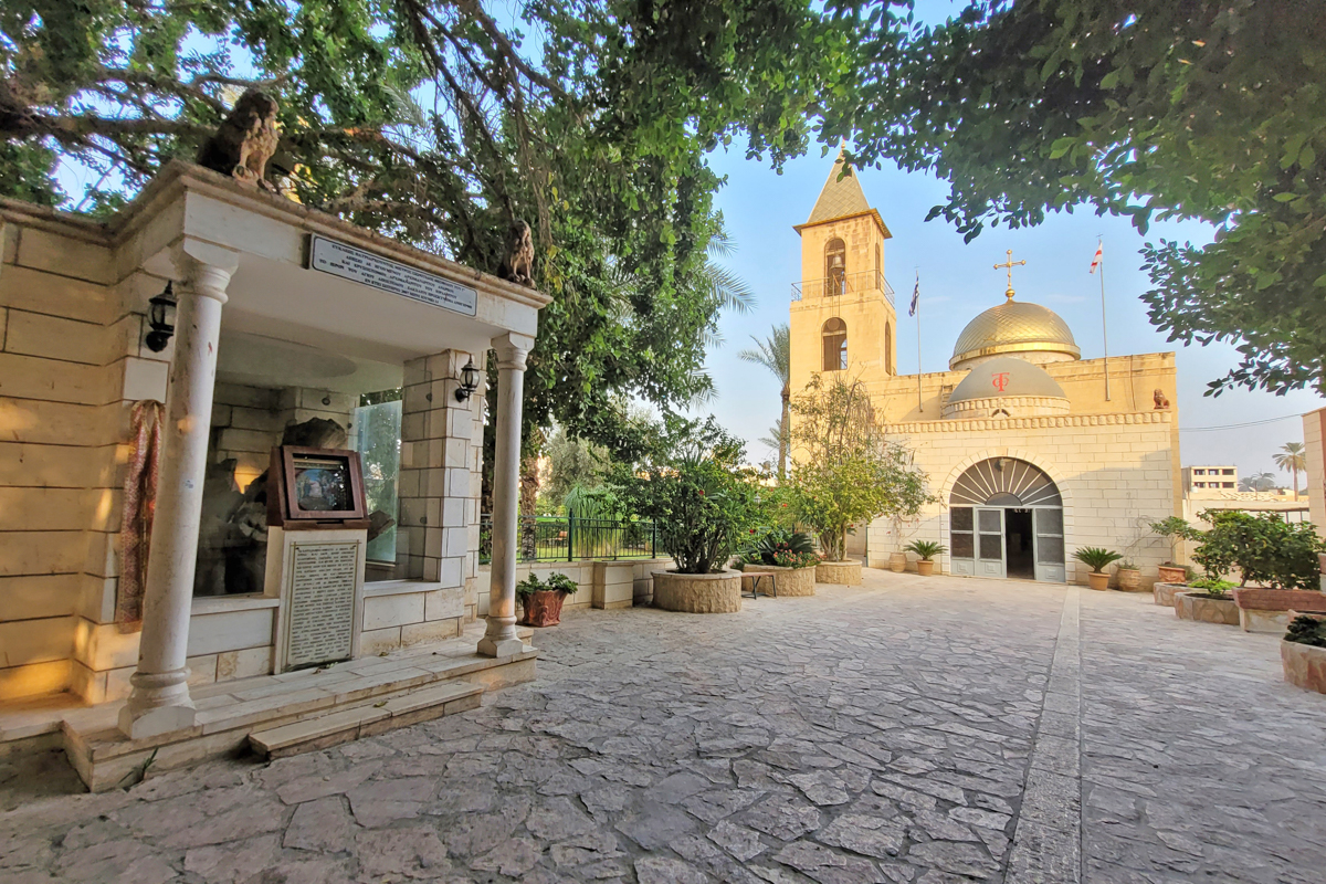 The Orthodox church in Jericho 