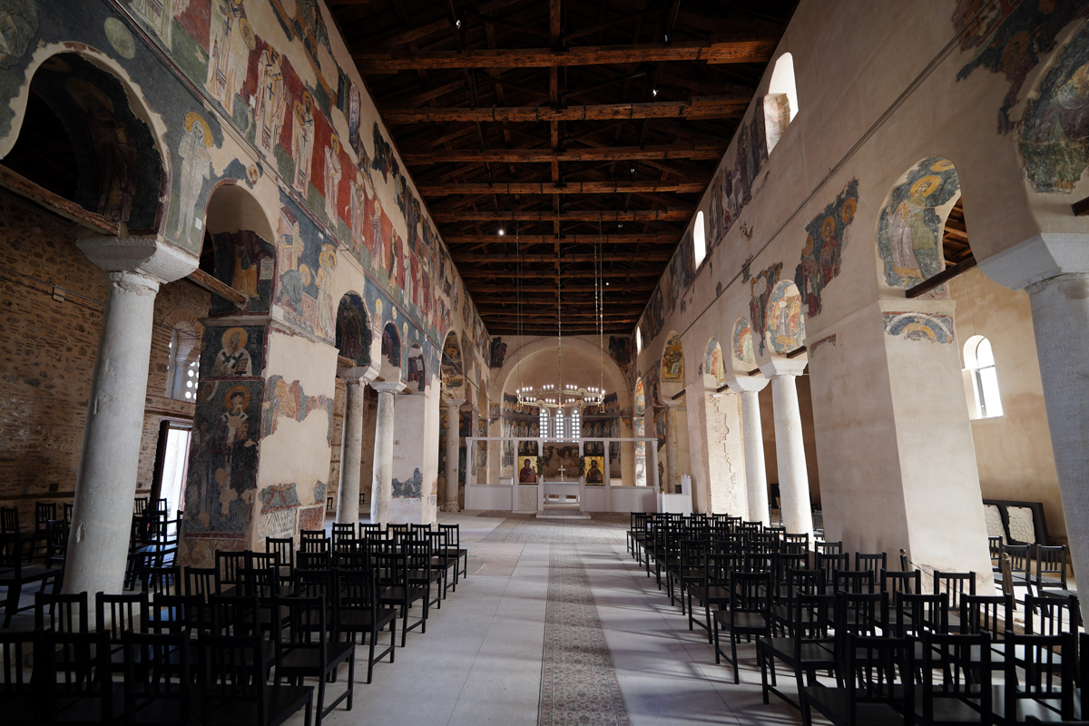 The old catholicon in Weria 