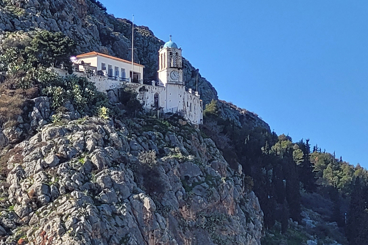 The Orthodox monastery close to Argos