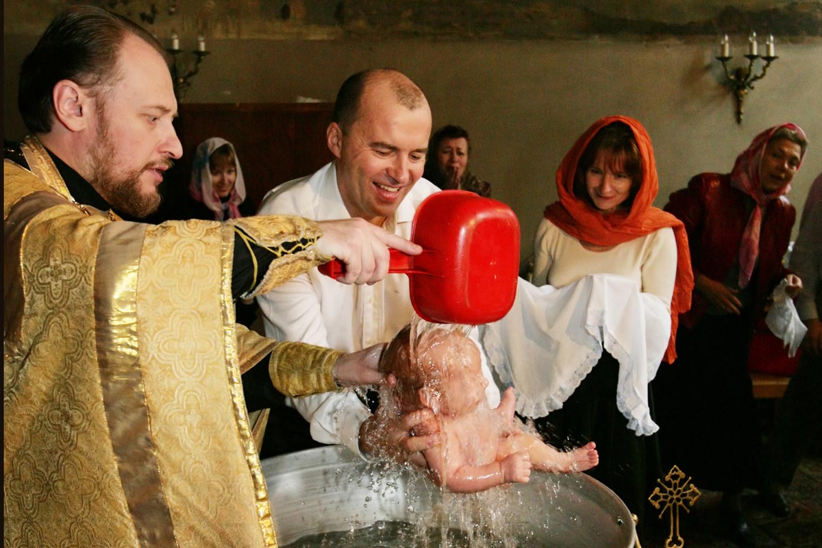 Сhristening of little Antony   