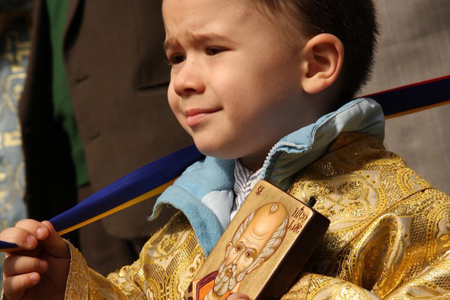 Junior deacon on the sunday of orthodoxy   