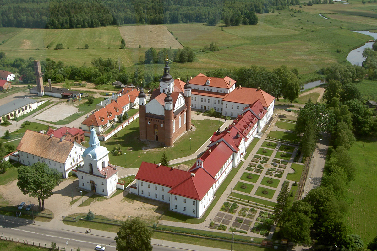 Supraśl z lotu ptaka  