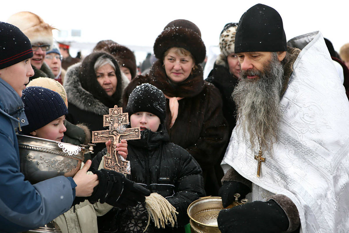 Крещение на Оби. 2008 г.