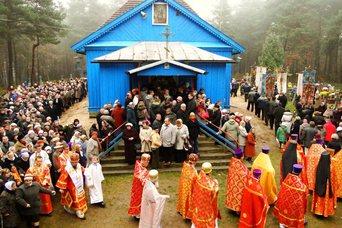 Święto ku czci św. wlkm. Dymitra Sołuńskiego w Sakach  