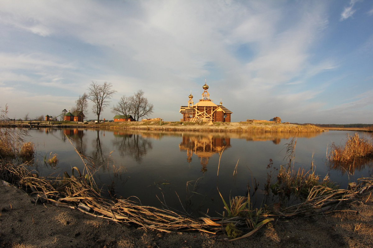 Odrynki - the smallest monastery in Poland 