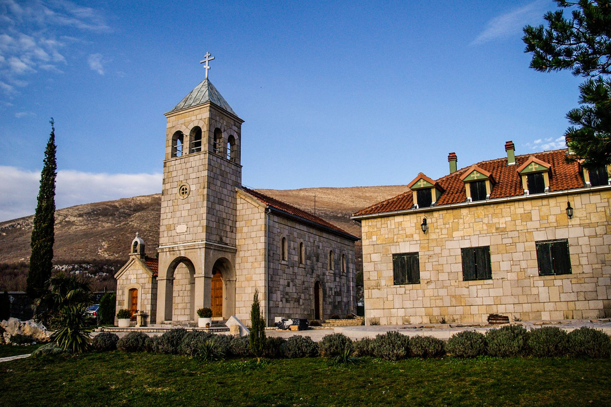 Monaster Dragović z końca XIV wieku (Chorwacja)  