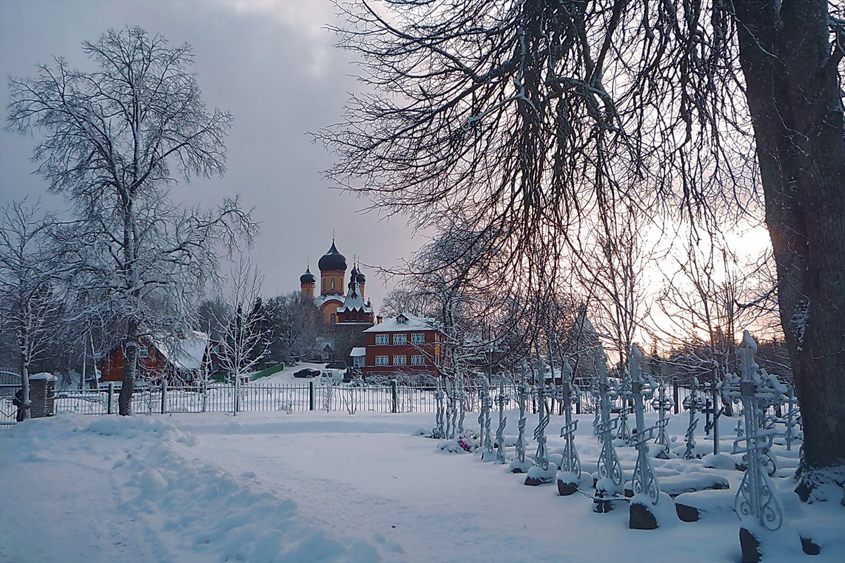 В Пюхтицком монастыре  