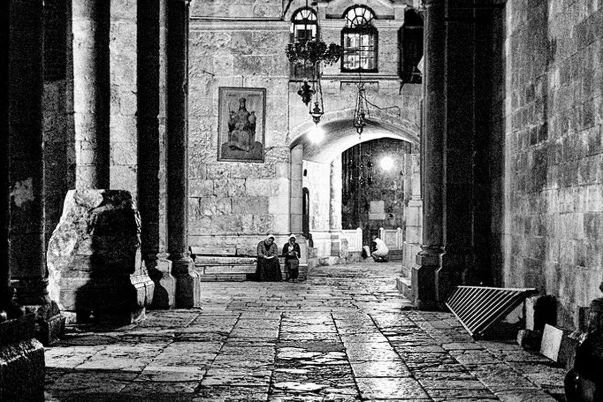 At the Church of the Holy Sepulchre  