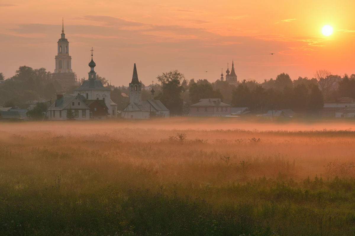Раннее утро на Ильинском Лугу 